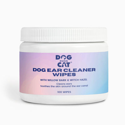 Dog Hugs Cat - Dog Ear Cleaner Wipes - Dog Hugs Cat