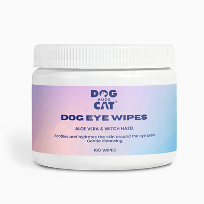 Dog Hugs Cat - Dog Eye Wipes - Dog Hugs Cat