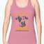 Dog Lover's Racerback Tank in Cotton - Poly Blend - Dog Hugs Cat