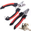 Dog Pet Grooming Scissors & Nail Clipper. - Dog Hugs Cat