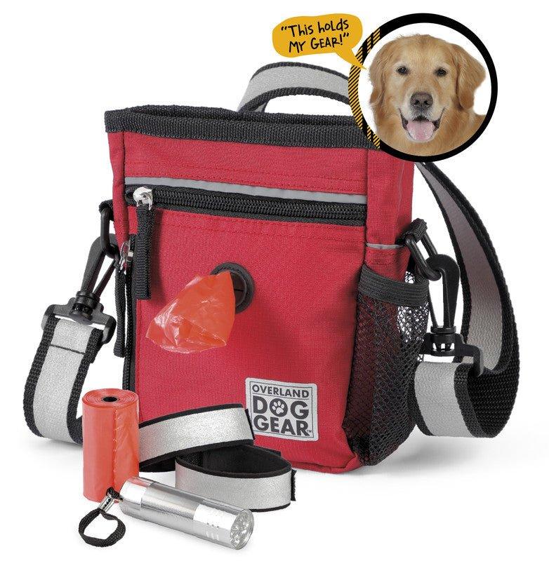 Dog Walking Bag with Night Visibility & Pet Essentials - Dog Hugs Cat