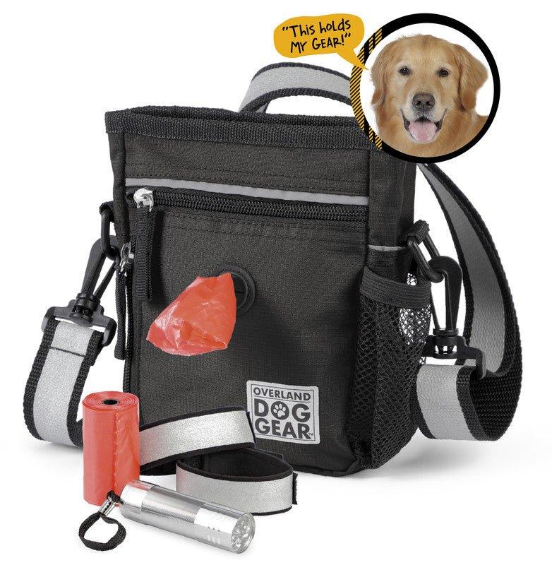 Dog Walking Bag with Night Visibility & Pet Essentials - Dog Hugs Cat