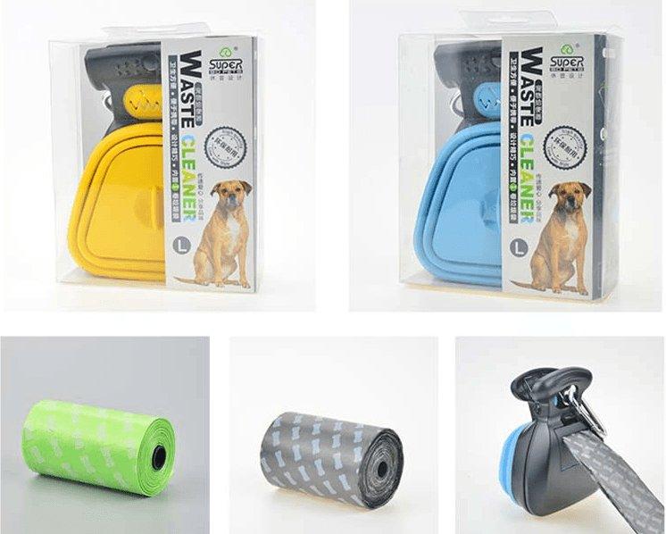 Doggy Doo - Doo Buster: Portable And Eco - Friendly Pet Waste Scooper - Dog Hugs Cat