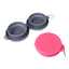 Double Collapsible Pet Feeding Bowl Set - Convenient And Portable Dog And Cat Bowls - Dog Hugs Cat