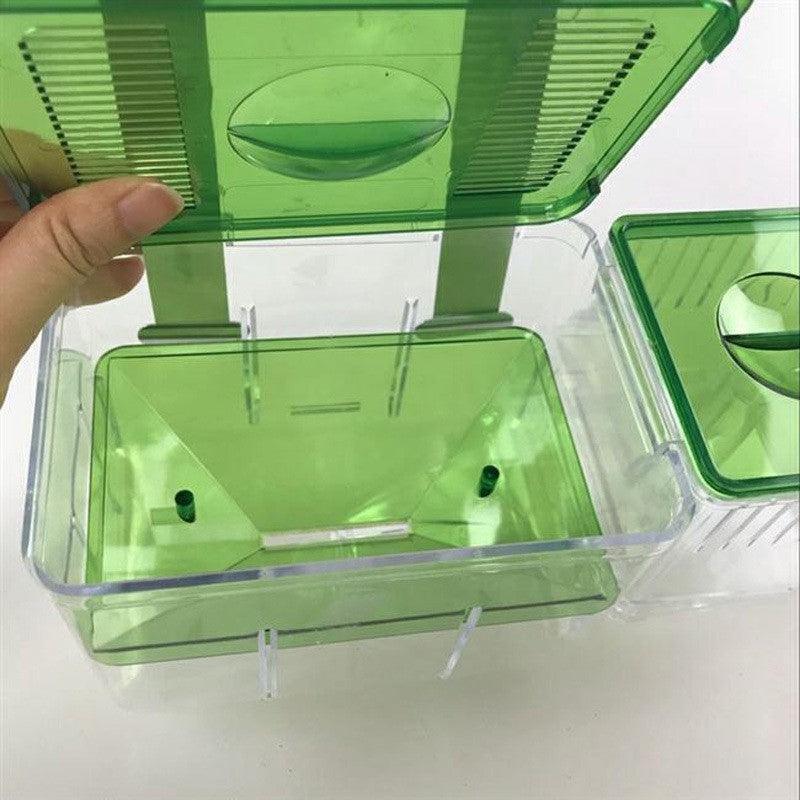 Double Layer Floating Fish Breeding Box - Dog Hugs Cat