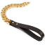 14K Gold-Plated Cuban Link Dog Leash by Big Dog Chains