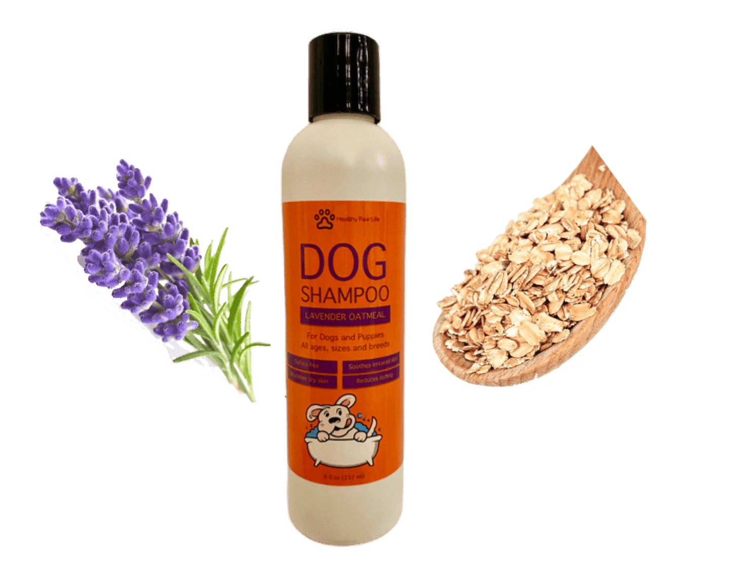 Luxurious Oatmeal Lavender Pet Shampoo