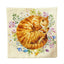 Handmade Watercolor Ginger Cat Pillow Made in America