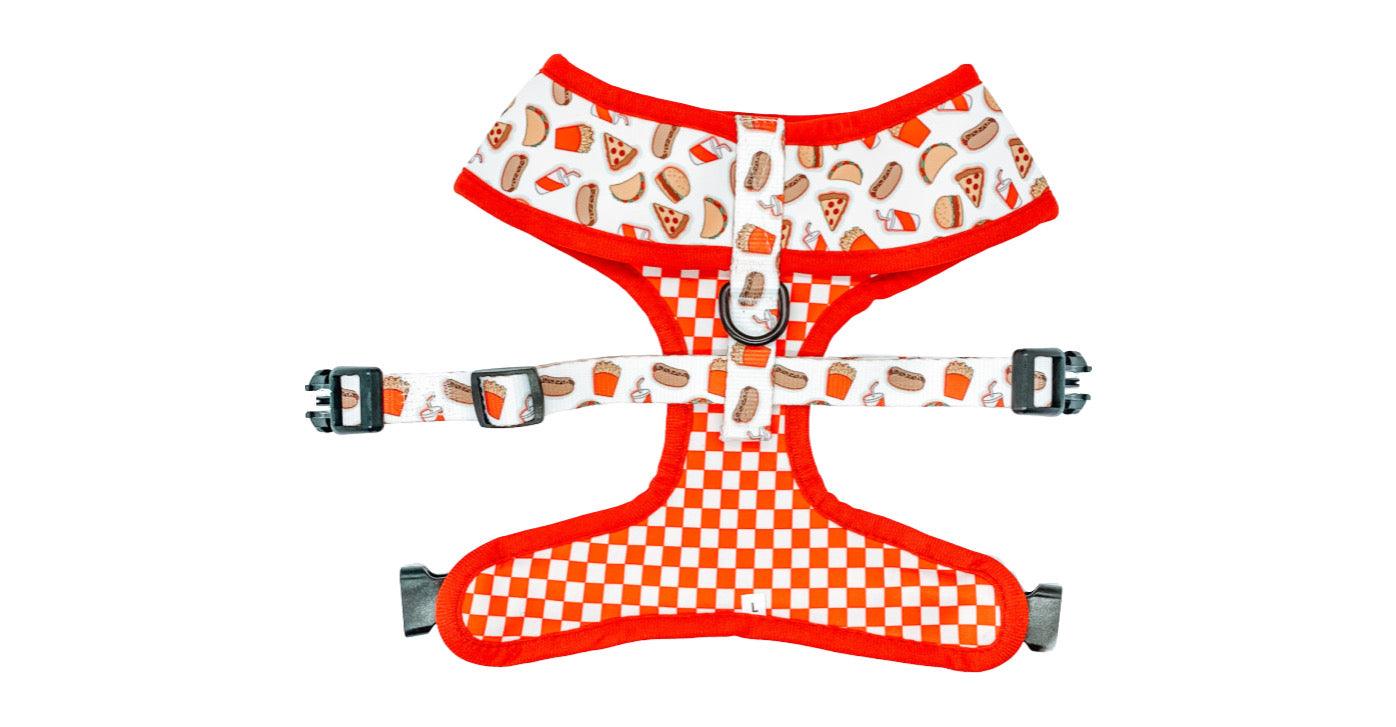 Mina Drive-In Diner Reversible Dog Harness