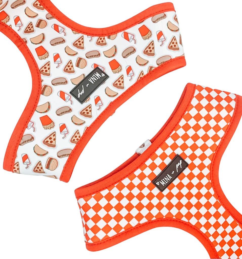 Mina Drive-In Diner Reversible Dog Harness