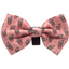 Pupshake Elegant Pink Bow Tie