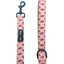 Pupshake Pink Comfort Leash - Neoprene Padded Handle, 5ft Length