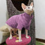 Winter Cozy Pet Pullover: Stylish Warmth for Sphynx Cats & Small Dogs