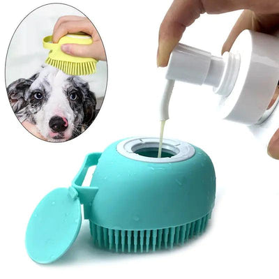 VIE LENTE Gentle Silicone Puppy Bath Massage Gloves