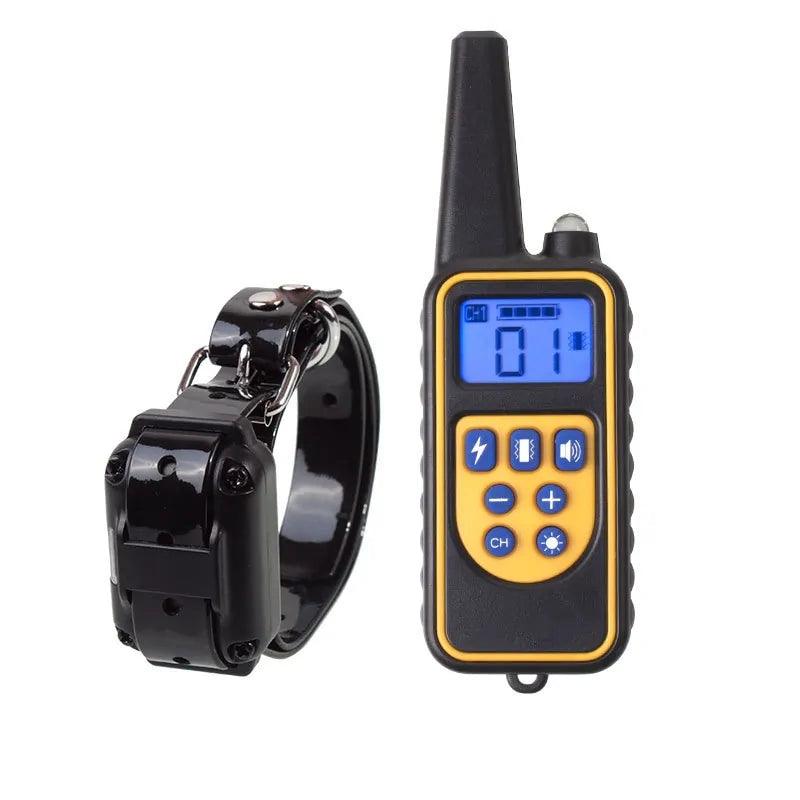 Waterproof Electric Dog Training Shock Collar with Long-Distance Remote Control