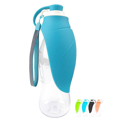 Yap & Paw Flip-Up Leaf Portable Pet Water Bottle