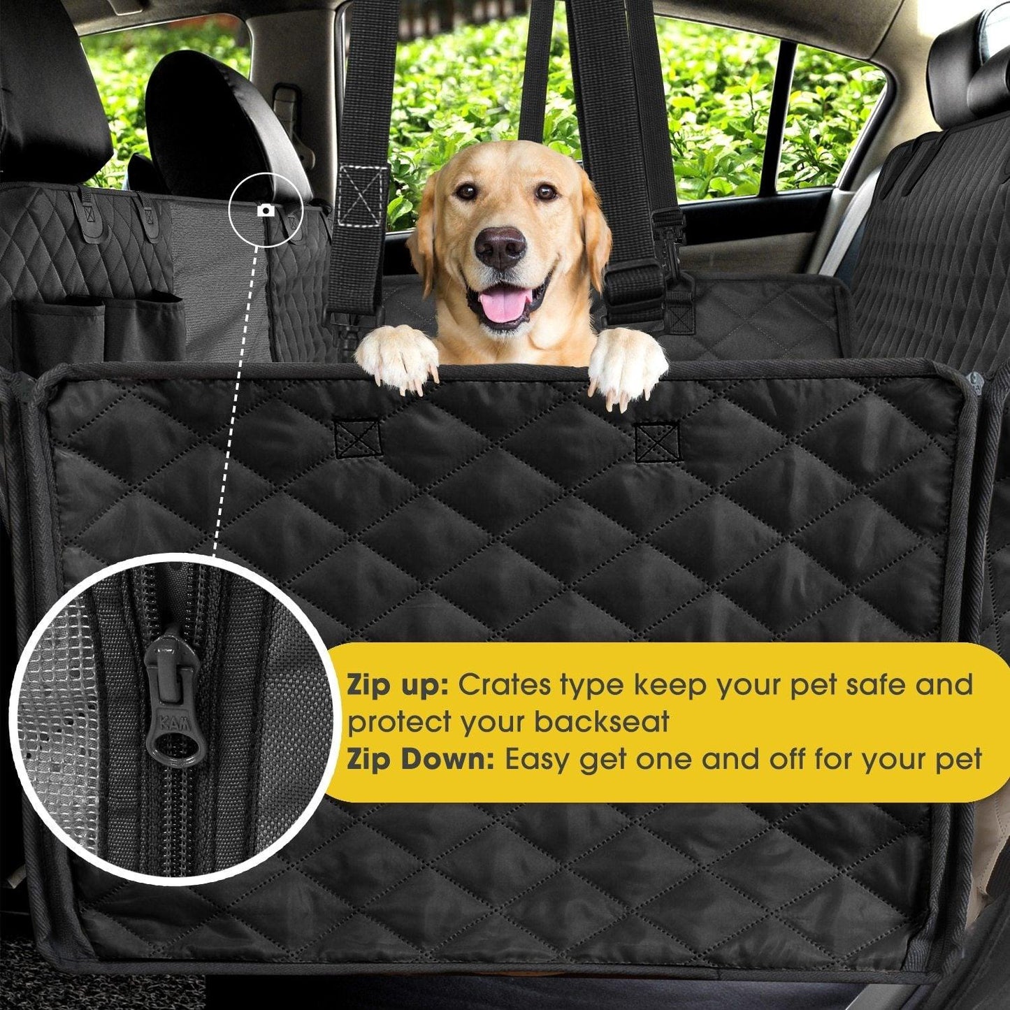 Waterproof Pet Car Seat Covers: Ultimate Protection for Your Car & Furry Companion