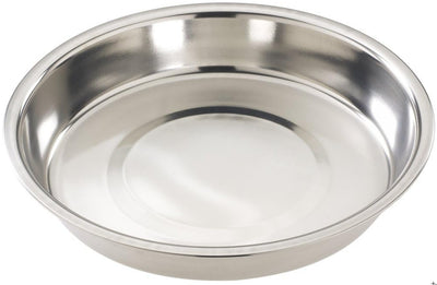 10-Inch Stainless Steel Puppy Feeding Dish by Spot: Durable and Easy to Clean