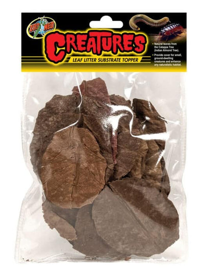 Zoo Med Creatures Catappa Tree Leaf Litter Substrate Topper