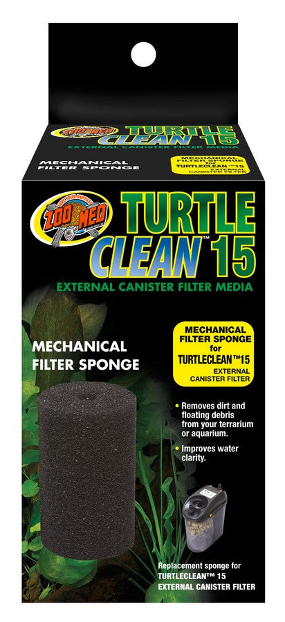 Zoo Med 501 Filter Media Mechanical Filter Sponge - Premium Water Clarifier for Reptile Habitats