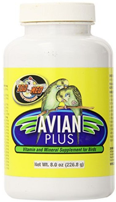 Zoo Med Avian Plus Bird Vitamin Supplement - Ultimate Avian Health Boost
