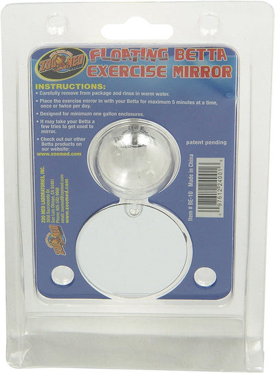 Zoo Med Betta Exercise Mirror with Floating Ball