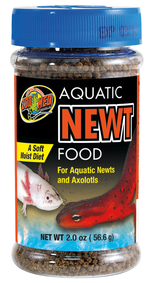 Zoo Med Aquatic Newt Food: Premium Soft Moist Diet for Aquatic Newts & Axolotls