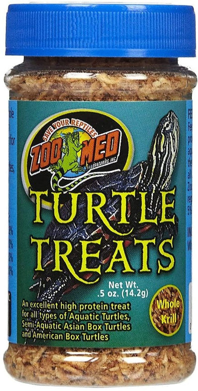 Zoo Med Turtle Treats: Whole Krill High Protein Enrichment for Aquatic and Box Turtles