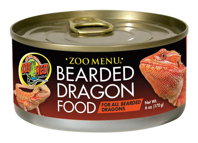 Zoo Med Zoo Menu Bearded Dragon Food Adult Formula - Apple Flavor, Low Protein, 2-Year Shelf Life