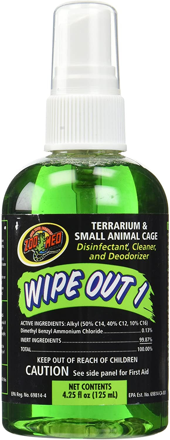 Zoo Med Wipe Out 1 Terrarium Disinfectant & Deodorizer