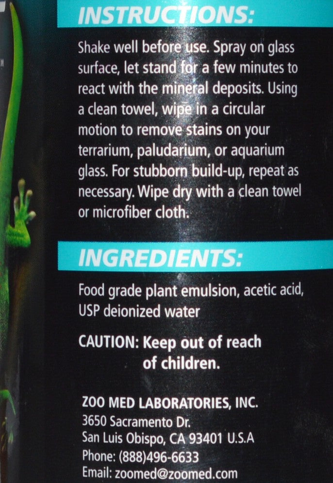 Zoo Med Wipe Out 1 Terrarium Disinfectant - Cage Cleaner and Deodorizer