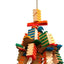 Zoo-Max Groovy Tomtom Bird Toy - Enhance Your Exotic Bird's Wellbeing with Stimulating Shapes, Colors & Textures