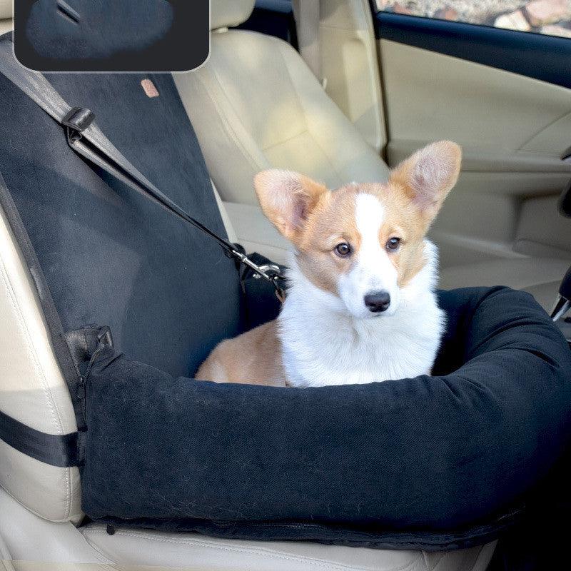 Car Kennel Pet Travel Car Seat Small And Medium-Sized Dog Kennel Cushion Pets Supplies - Dog Hugs Cat