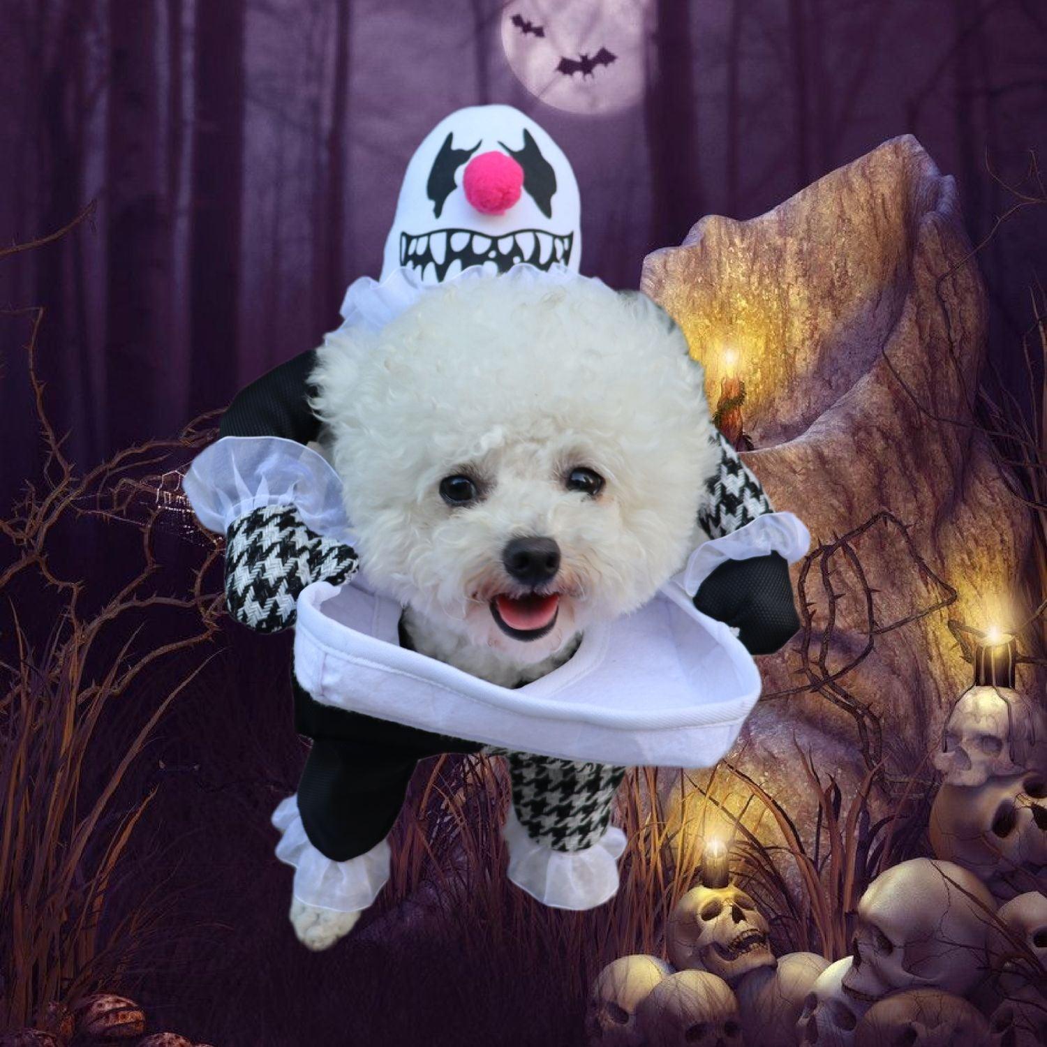 Pet Halloween Costume Photo Props Demon Transformation - Dog Hugs Cat