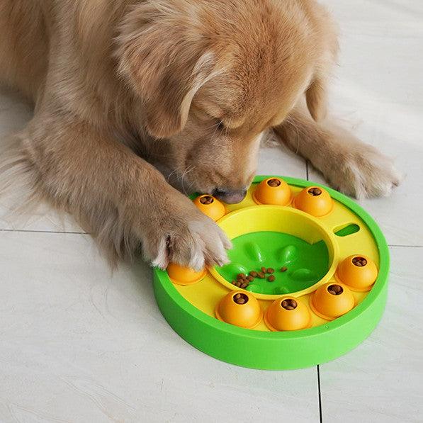 Dog Pets Puzzle Toys Slow Feeder Interactive Increase Puppy Iq Food Dispenser Slowly Eating Nonslip Bowl Pet Dogs Training Game - Dog Hugs Cat