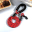 Reflective Nylon Round Rope Dog Leash - Dog Hugs Cat