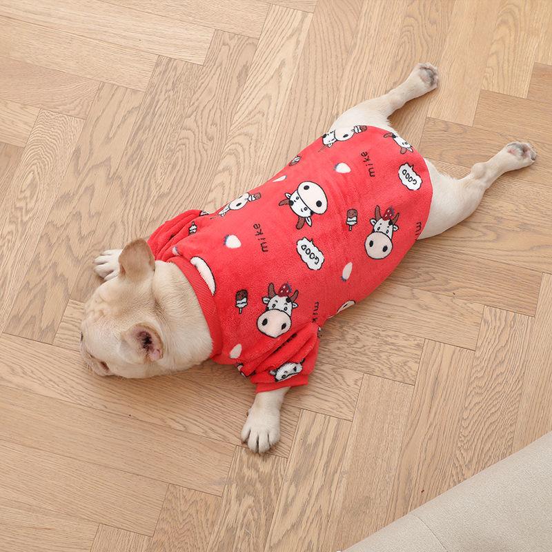 Fashion Personality French Plush Pajamas Pets - Dog Hugs Cat