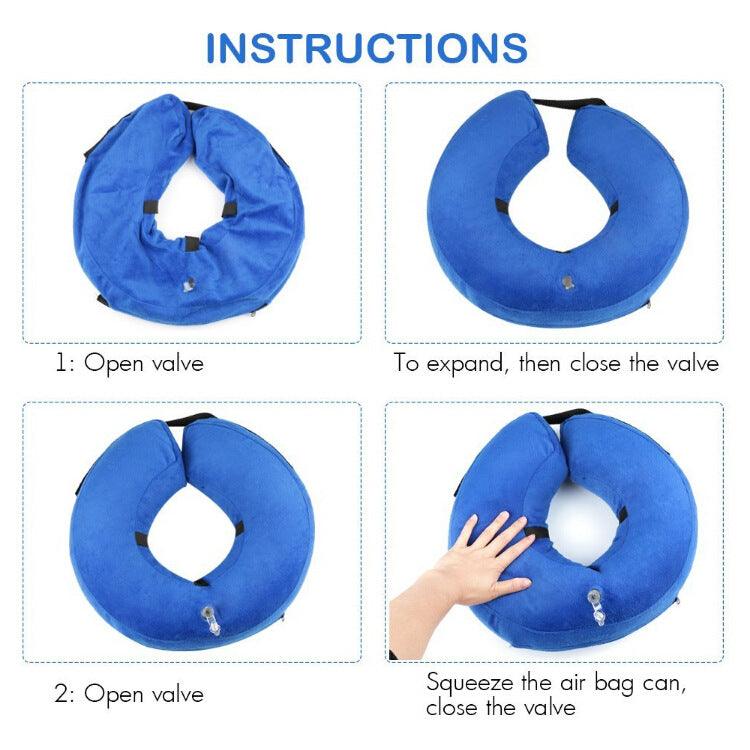 Pet Grooming Inflatable Protective Cover - Dog Hugs Cat