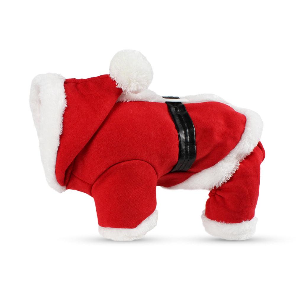 New Year Clothes Winter Christmas Dog Clothes - Dog Hugs Cat