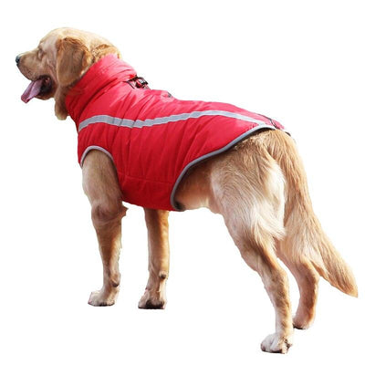 Thickened Dog Clothes Windproof Pet Jacket - Dog Hugs Cat