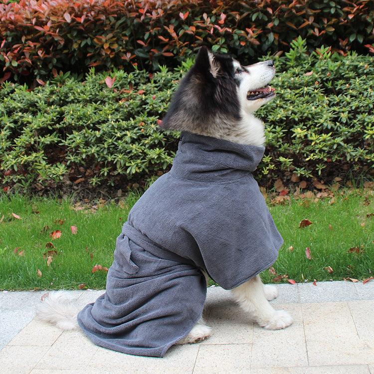 Pet Super Absorbent Bathrobe Clothes - Dog Hugs Cat