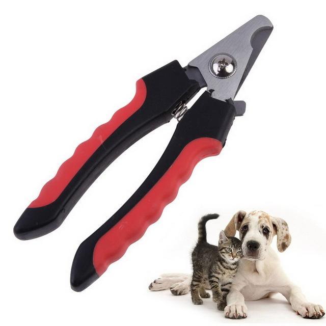 Dog Pet Grooming Scissors & Nail Clipper. - Dog Hugs Cat