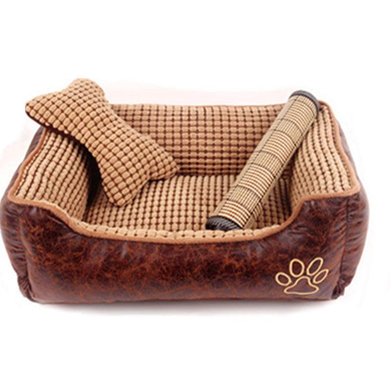 Kennel Dog Bed Dog Litter - Dog Hugs Cat