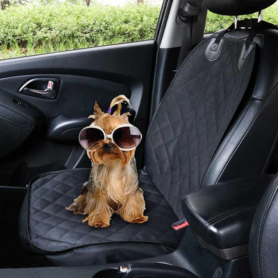 Pet Dog Cat Car Vice Seat Pad Cover Waterproof Anti-Silp Pet Supplies - Dog Hugs Cat