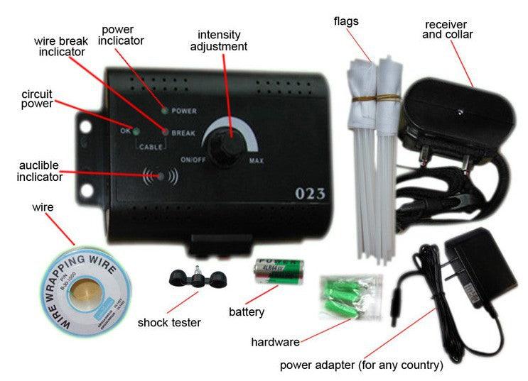 Pet Electronic Fence - Dog Hugs Cat