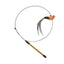 Cat Teaser Stick Can Replace The Head Steel Wire Feather Pole Can Replace Toys - Dog Hugs Cat