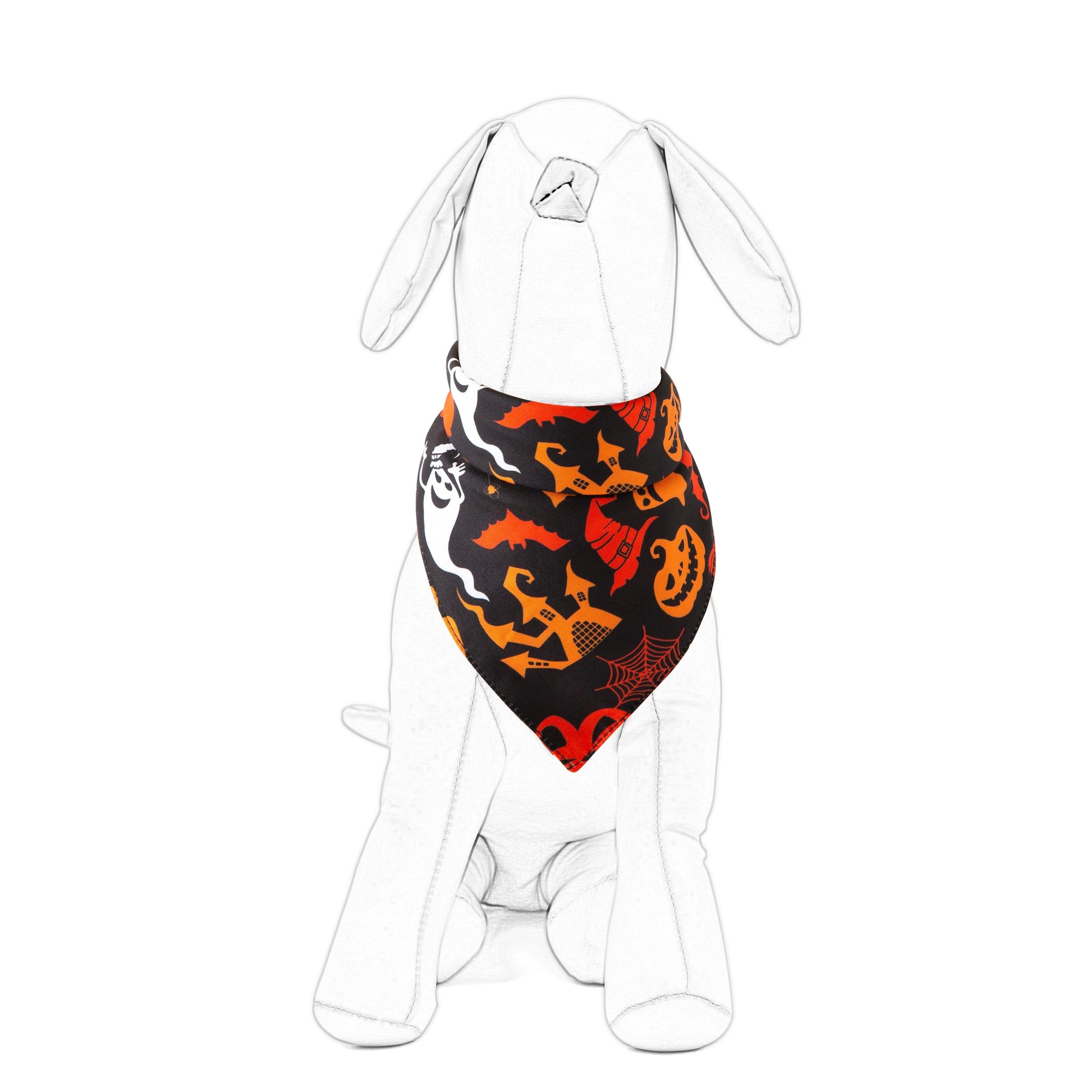 Halloween Pet Saliva Towel - Dog Hugs Cat