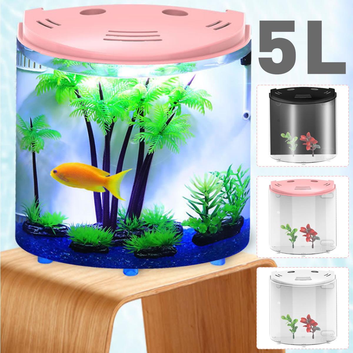 Ecological Acrylic Fish Tank - Dog Hugs Cat