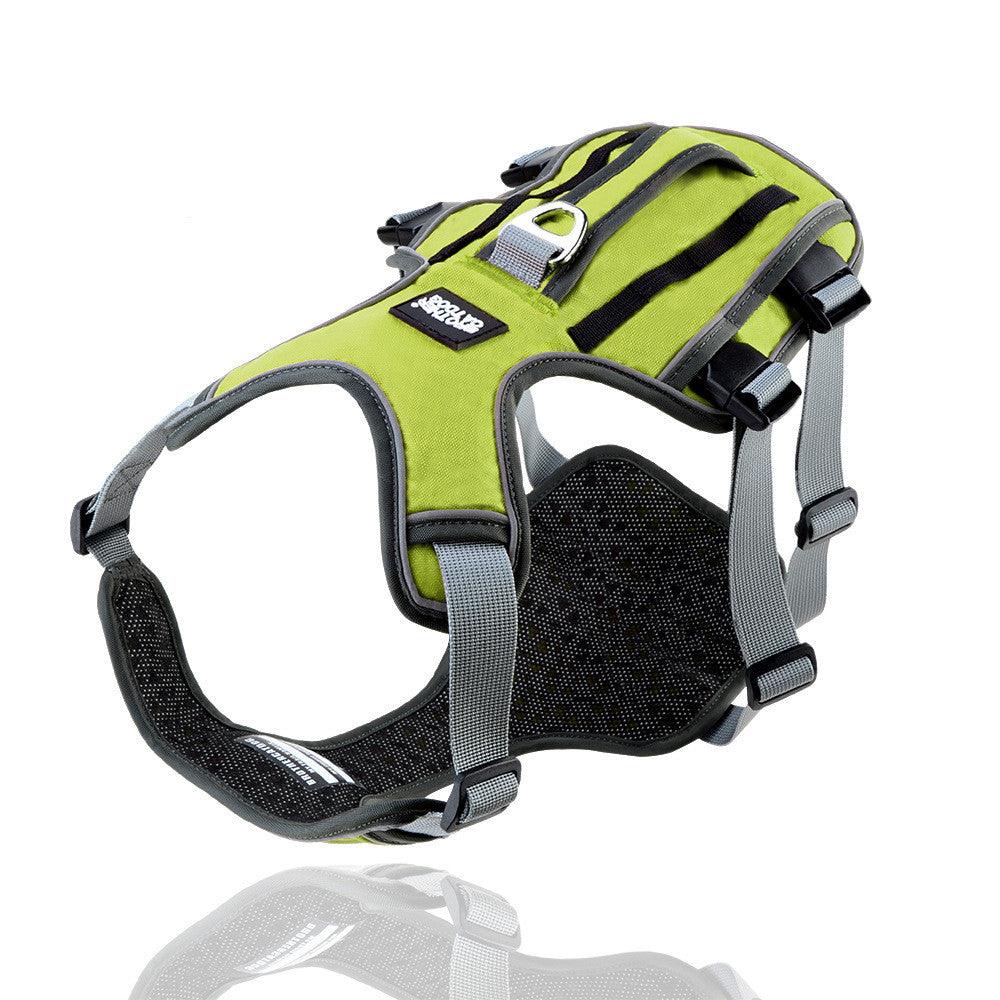 Reflective And Breathable Pet Chest Harness Vest Type Traction Rope - Dog Hugs Cat