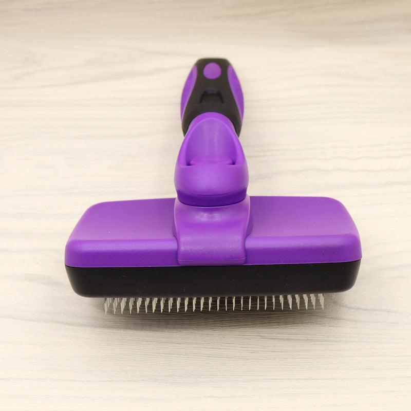Cat And Dog Grooming Needle Comb - Dog Hugs Cat